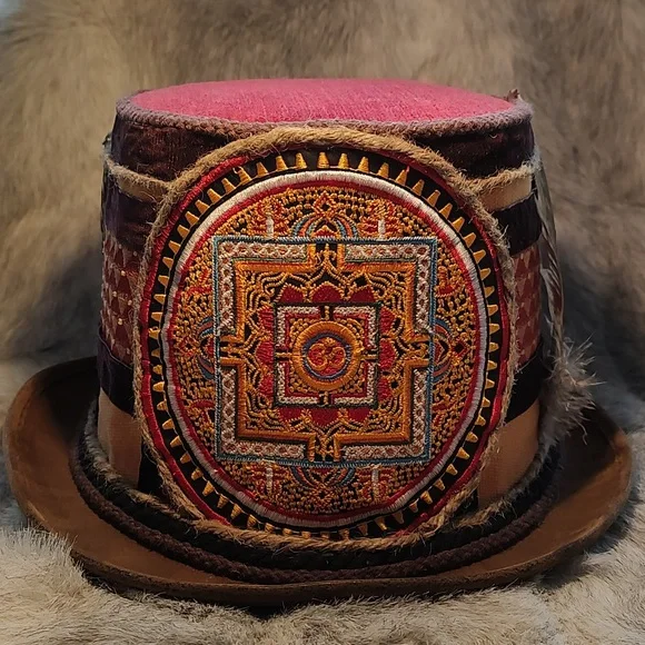 Accessories | Hand Embellished Top Hat | Poshmark display picture 2
